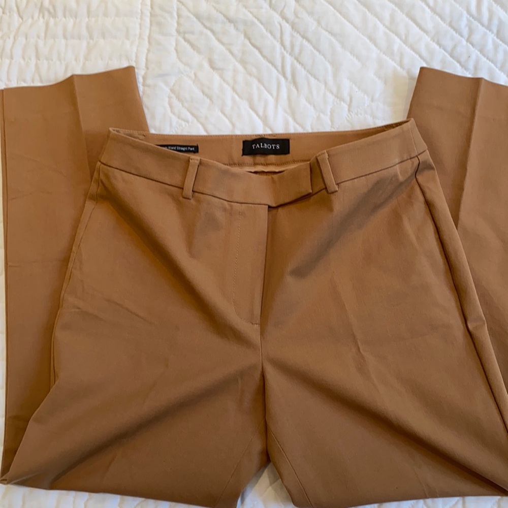 Talbots high waist straight pant EUC Size 6